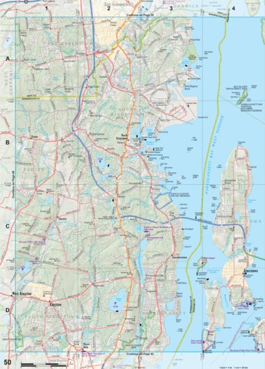 Connecticut/Rhode Island Atlas & Gazetteer - Page 50 Preview 1
