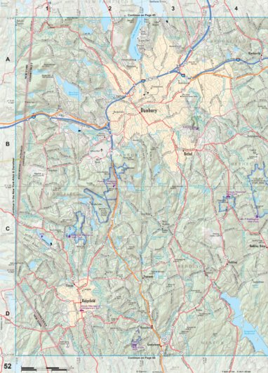 Connecticut/Rhode Island Atlas & Gazetteer - Page 52 Preview 1