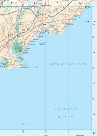 Connecticut/Rhode Island Atlas & Gazetteer - Page 67 Preview 1