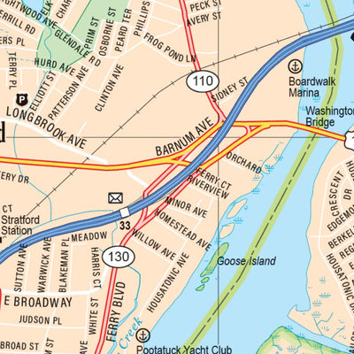 Connecticut/Rhode Island Atlas & Gazetteer - Bridgeport 2 Preview 2