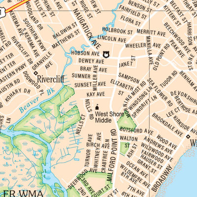 Connecticut/Rhode Island Atlas & Gazetteer - Bridgeport 2 Preview 3