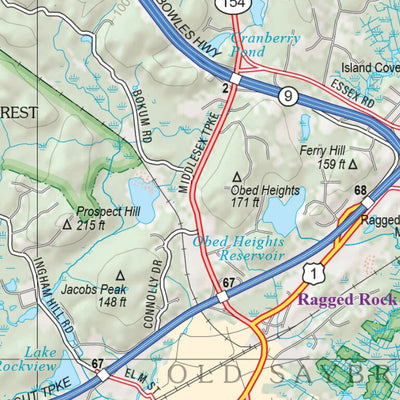 Connecticut/Rhode Island Atlas & Gazetteer - Page 57 Preview 3