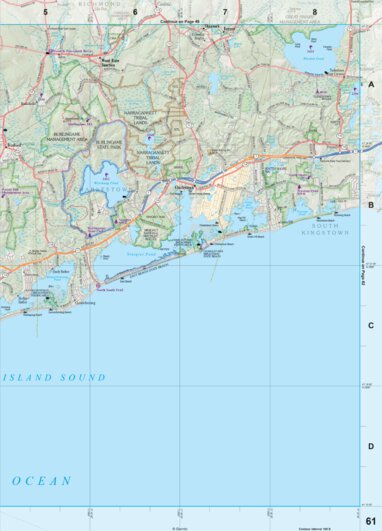 Connecticut/Rhode Island Atlas & Gazetteer - Page 61 Preview 1