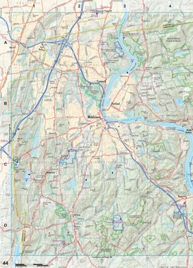 Connecticut/Rhode Island Atlas & Gazetteer - Page 44 Preview 1