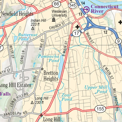 Connecticut/Rhode Island Atlas & Gazetteer - Page 44 Preview 2