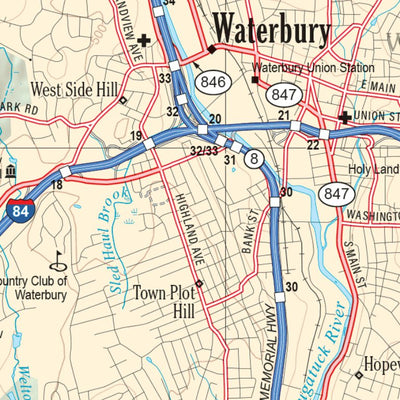Connecticut/Rhode Island Atlas & Gazetteer - Page 42 Preview 2