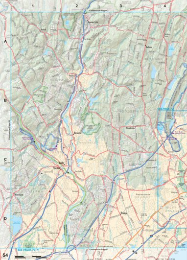 Connecticut/Rhode Island Atlas & Gazetteer - Page 54 Preview 1