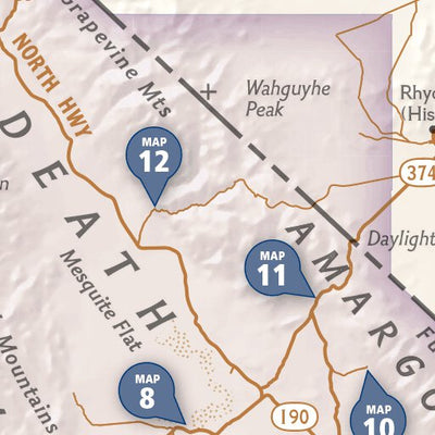 1709 Death Valley Day Hikes (map 00) Preview 2