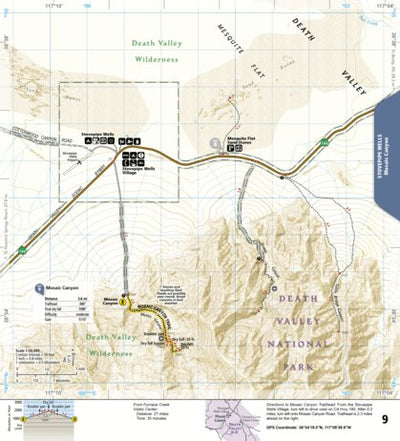 1709 Death Valley Day Hikes (map 09) Preview 1