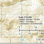 1709 Death Valley Day Hikes (map 02) Preview 3