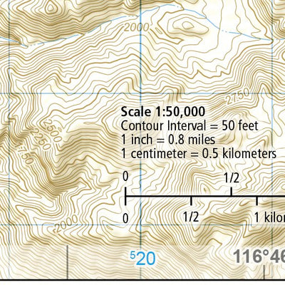 1709 Death Valley Day Hikes (map 02) Preview 3
