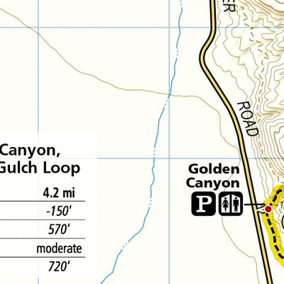 1709 Death Valley Day Hikes (map 01) Preview 2