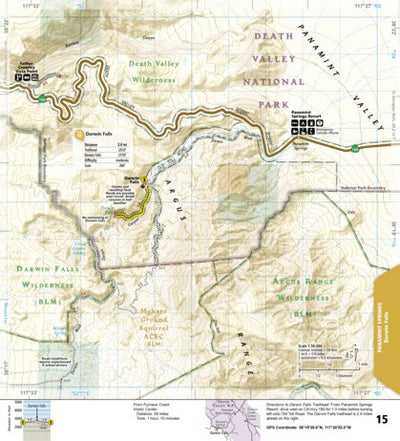 1709 Death Valley Day Hikes (map 15) Preview 1