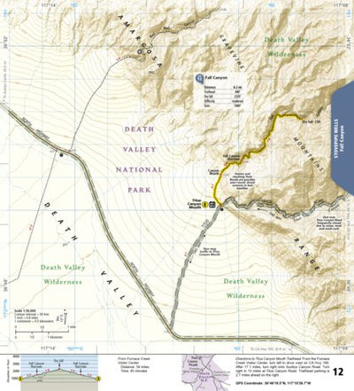 1709 Death Valley Day Hikes (map 12) Preview 1
