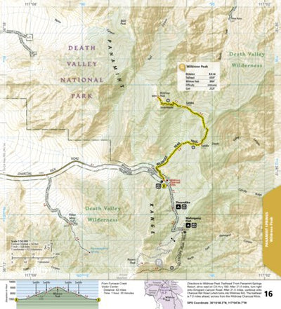1709 Death Valley Day Hikes (map 16) Preview 1