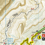 1711 Grand Canyon Day Hikes (map 01) Preview 2