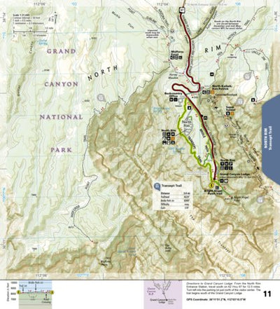 1711 Grand Canyon Day Hikes (map 11) Preview 1
