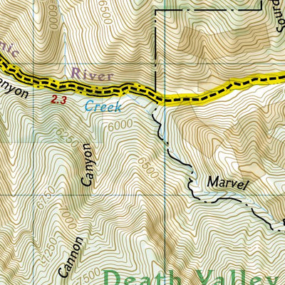 1709 Death Valley Day Hikes (map 18) Preview 3
