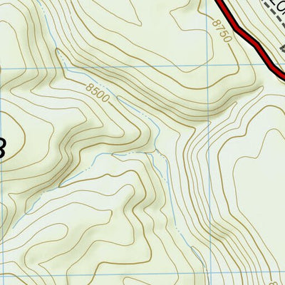 1711 Grand Canyon Day Hikes (map 09) Preview 3