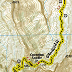 1711 Grand Canyon Day Hikes (map 08) Preview 3