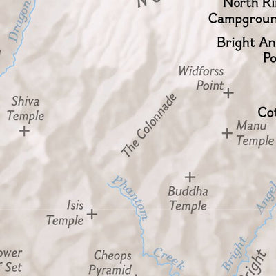 1711 Grand Canyon Day Hikes (map 00) Preview 3