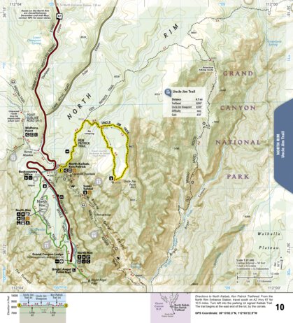 1711 Grand Canyon Day Hikes (map 10) Preview 1