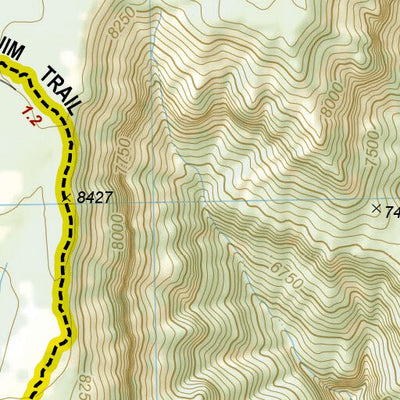 1711 Grand Canyon Day Hikes (map 10) Preview 2