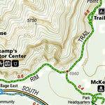 1711 Grand Canyon Day Hikes (map 00a) Preview 2