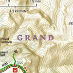 1711 Grand Canyon Day Hikes (map 00a) Preview 3