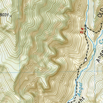 1711 Grand Canyon Day Hikes (map 14) Preview 2