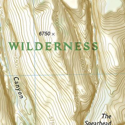 1712 Zion Day Hikes (map 06) Preview 3