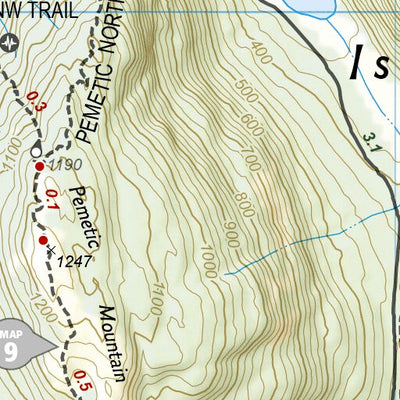 1714 Acadia Hikes (map 06) Preview 3
