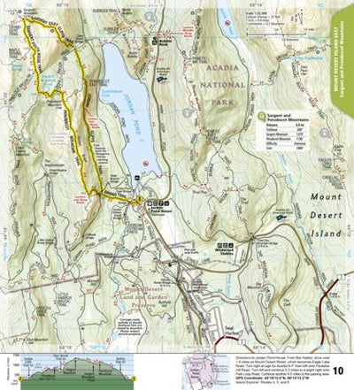 1714 Acadia Hikes (map 10) Preview 1