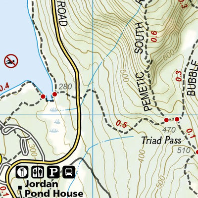 1714 Acadia Hikes (map 10) Preview 2