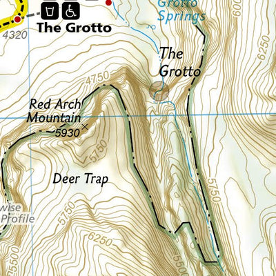 1712 Zion Day Hikes (map 04) Preview 2