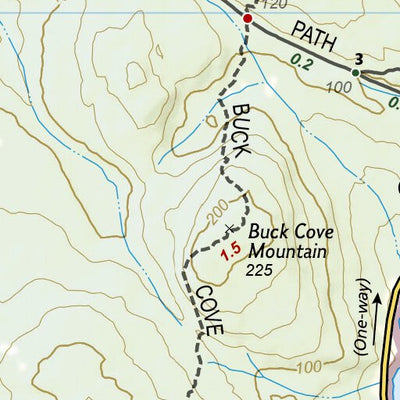 1714 Acadia Hikes (map 16) Preview 3