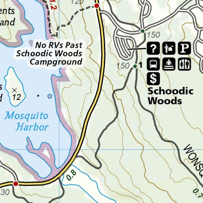 1714 Acadia Hikes (map 15) Preview 2