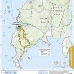 1714 Acadia Hikes (map 17) Preview 1