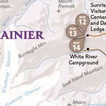 1715 Mt Rainier Day Hikes (map 00) Preview 2