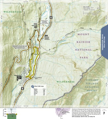 1715 Mt Rainier Day Hikes (map 07) Preview 1