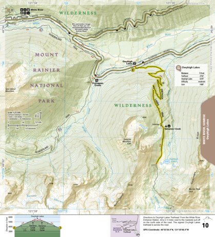 1715 Mt Rainier Day Hikes (map 10) Preview 1