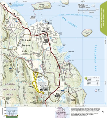 1714 Acadia Hikes (map 01) Preview 1