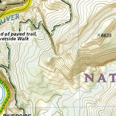 1712 Zion Day Hikes (map 07) Preview 2