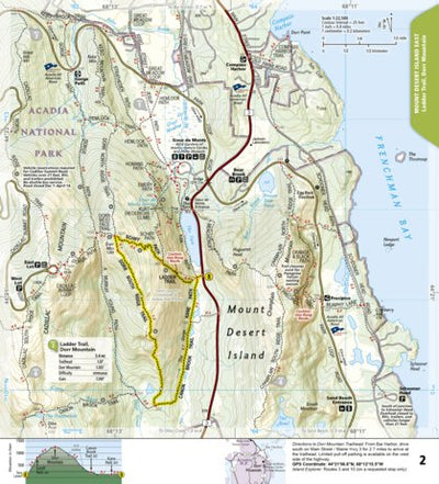 1714 Acadia Hikes (map 02) Preview 1
