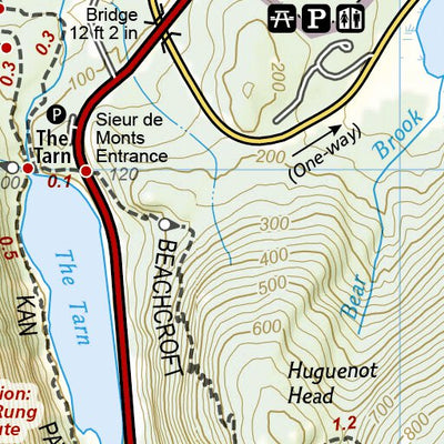 1714 Acadia Hikes (map 02) Preview 2