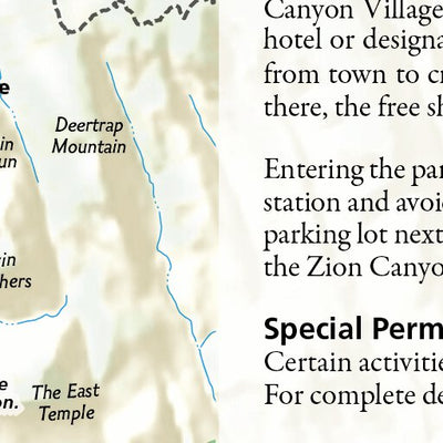 1712 Zion Day Hikes (map 00a) Preview 2