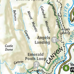 1712 Zion Day Hikes (map 00a) Preview 3