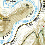 1712 Zion Day Hikes (map 05) Preview 2