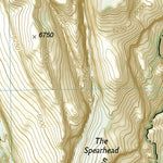 1712 Zion Day Hikes (map 05) Preview 3