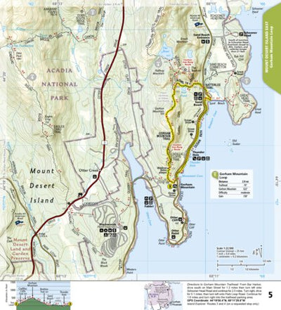 1714 Acadia Hikes (map 05) Preview 1